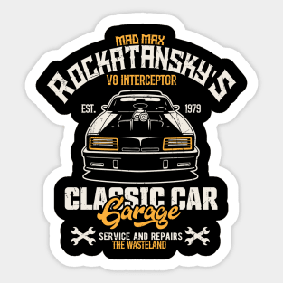 Rockatansky's Garage Sticker